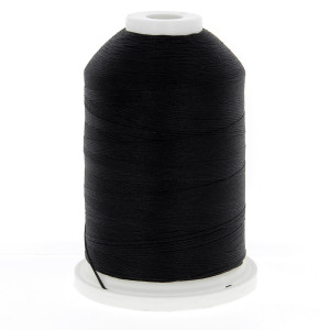 BSG Flock 40 Overlockfaden Texturiert 1474 Schwarz - 1500m von A&E Thread