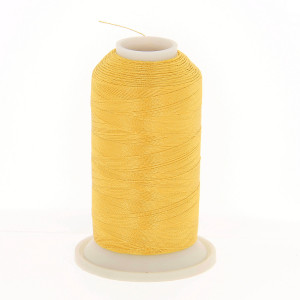 BSG Polyester-Stickgarn 120 52005 Gelb - 1000m von A&E Thread