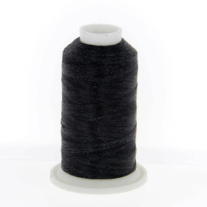 BSG Polyester-Stickgarn 120 52043 Schwarz - 1000m von A&E Thread