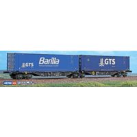 A.C.M.E. AC40298 H0 Containertragwagen Typ Sggmrss GTS - Barilla, privat, Ep. V-VI von A.C.M.E.