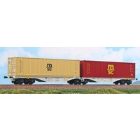 A.C.M.E. AC40363 H0 Containerwagen Typ Sggrs 80 mit MSC Containern 40 ft, AAE, Ep. V-VI von A.C.M.E.