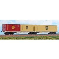 A.C.M.E. AC40369 H0 Containerwagen Typ Sggrs 80 mit MSC Containern, AAE, Ep. V-VI von A.C.M.E.