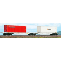 A.C.M.E. AC40389 H0 Containertragwagen Sggrmms 90 mit Containern "BB Logistic", AAE, Ep. V-VI von A.C.M.E.