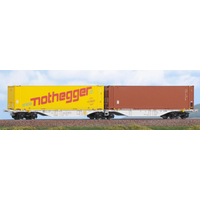 A.C.M.E. AC40390 H0 Containertragwagen Sggmrss 90 "Nothegger/TAL", AAE, Ep. VI von A.C.M.E.