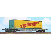 A.C.M.E. AC40424 H0 Containerwagen Typ Sgnss 60 mit Container 40ft Nothegger, Ermewa, Ep. V-VI von A.C.M.E.