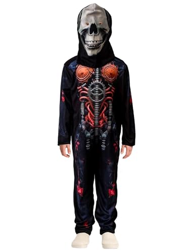 A2Z 4 Kids Cyber-Skelett-Kostüm für Jungen und Mädchen, Cyber-Skelett-Kostüm, 9-11 A2Z 4 Kids Cyber-Skelett-Kostüm für Jungen und Mädchen, Cyber-Skelett-Kostüm, 9-11 von A2Z 4 Kids