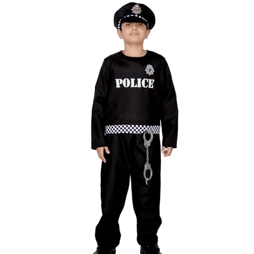 A2Z 4 Kids Jungen Polizei Kostüm 4-teilig Polizist Cop Uniform Kinder - Police Costume 12-14 von A2Z 4 Kids