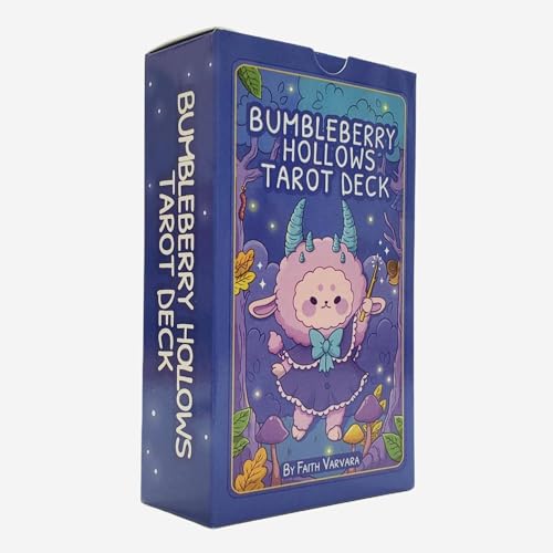 AAHOME Bumbleberry Hollows Tarot-Karten Freizeit-Party-Tischspiel Hochwertiges Wahrsage-Prophezeiungs-Tarot-Deck Bumbleberry Hollows Tarot von AAHOME