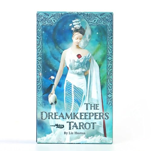 AAHOME Tarot The Dreamkeepers Tarot Deck Oracle 78 Kartengröße 12 * 7 cm Tarotkarte mit Anleitungsheft Kartenspiel Brettspiel für Erwachsene The Dreamkeeps Tarot von AAHOME