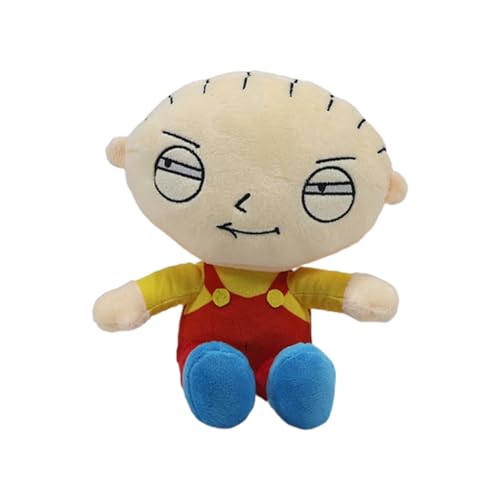 Family-Guy Plüschtier | Cartoon Stewie und Brian Plushie Puppen | Niedliche Gefüllte Family-Guy Geschenke Merch Stofftiere | Anime Charakter Plüsch Figur Home Decor Party Gefälligkeiten für Fans von AALLYN