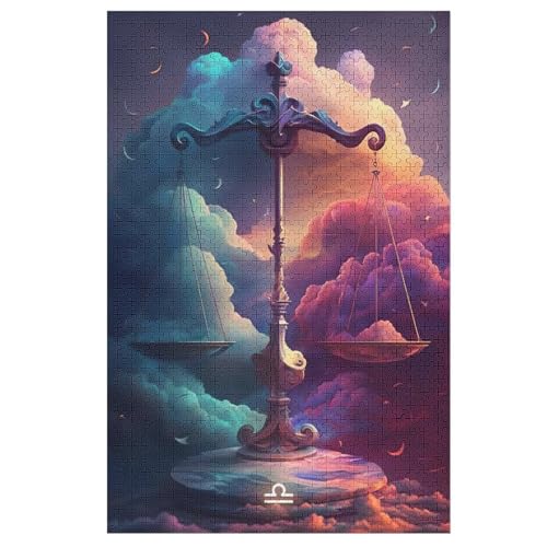 1000 Teile Puzzle Für Jungen Und Mädchen, Standard-Puzzles, Waage -Puzzles, Familienspiele, 78×53cm 1000 Teile Puzzle Für Jungen Und Mädchen, Standard-Puzzles, Waage -Puzzles, Familienspiele, 78×53cm von AAPZY