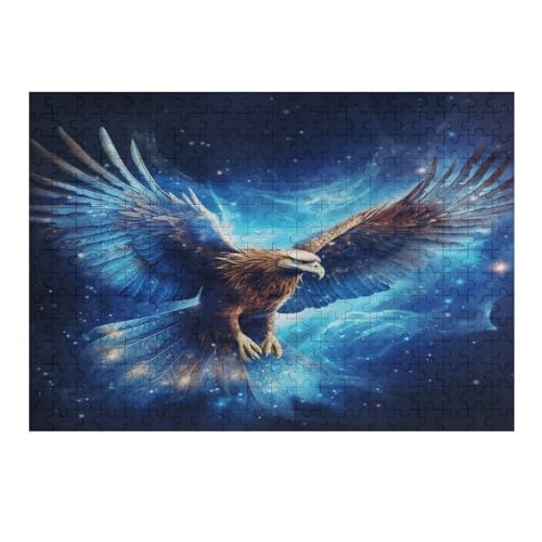 Adler 300 Teile Puzzle, Holzpuzzle, Puzzles Für Erwachsene Kinder, 300 Teile Puzzle Für Jugendliche & Erwachsene Lernspiel Herausforderungsspielzeug （40×28cm） von AAPZY