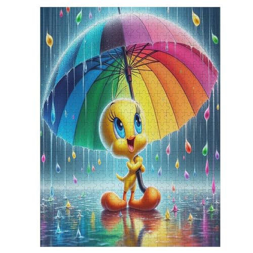 Ente 500 Teile Puzzle Für Erwachsene, Herausforderung Puzzles - Familienpuzzle Verringerter Druck Schwieriges Puzzle Rahmen Holzpuzzle Für Erwachsene Kinder 12+ （55×41cm） von AAPZY