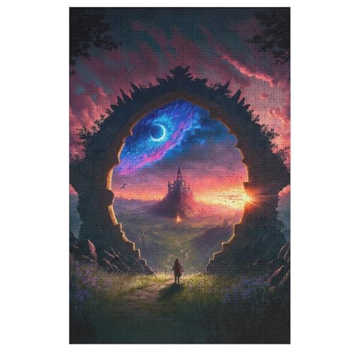 Fantasy-Kunst 1000 Teile Puzzle, Holzpuzzle, Puzzles Für Erwachsene Kinder, 1000 Teile Puzzle Für Jugendliche & Erwachsene Lernspiel Herausforderungsspielzeug 78×53cm Fantasy-Kunst 1000 Teile Puzzle, Holzpuzzle, Puzzles Für Erwachsene Kinder, 1000 Teile Puzzle Für Jugendliche & Erwachsene Lernspiel Herausforderungsspielzeug 78×53cm von AAPZY
