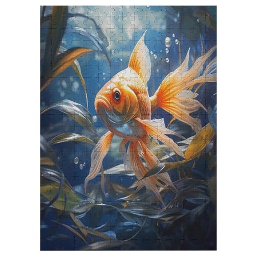 Fisch Puzzles 300 Teile Erwachsener Kniffel Spaß Für Die Ganze Familie - 300 Puzzleteilige Motive, Holzpuzzle Kinder Erwachsene, Impossible Puzzle Schwer 42×30cm von AAPZY