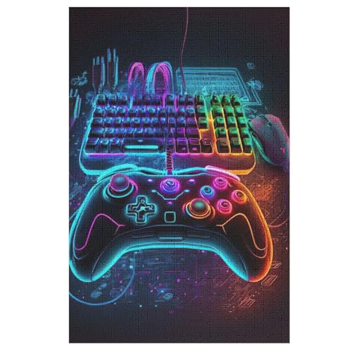 Gamepad 1000 Teile Puzzle, Holzpuzzle, Puzzles Für Erwachsene Kinder, 1000 Teile Puzzle Für Jugendliche & Erwachsene Lernspiel Herausforderungsspielzeug 78×53cm Gamepad 1000 Teile Puzzle, Holzpuzzle, Puzzles Für Erwachsene Kinder, 1000 Teile Puzzle Für Jugendliche & Erwachsene Lernspiel Herausforderungsspielzeug 78×53cm von AAPZY