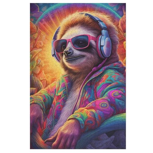 Holzpuzzle Faultier Puzzle 1000 Teile Erwachsene Klassische Pädagogisches Spielzeug Kinder Lernspiel Herausforderndes Puzzles Raumdekoration Detailreiches Geschenk 78×53cm Holzpuzzle Faultier Puzzle 1000 Teile Erwachsene Klassische Pädagogisches Spielzeug Kinder Lernspiel Herausforderndes Puzzles Raumdekoration Detailreiches Geschenk 78×53cm von AAPZY