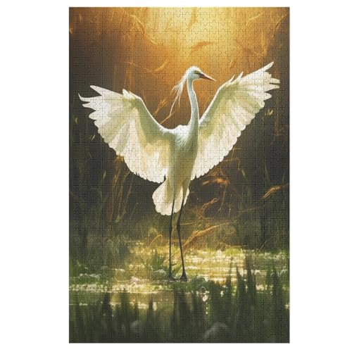 Kranich Puzzles 1000 Teile Erwachsener Kniffel Spaß Für Die Ganze Familie - 1000 Puzzleteilige Motive, Holzpuzzle Kinder Erwachsene, Impossible Puzzle Schwer 78×53cm Kranich Puzzles 1000 Teile Erwachsener Kniffel Spaß Für Die Ganze Familie - 1000 Puzzleteilige Motive, Holzpuzzle Kinder Erwachsene, Impossible Puzzle Schwer 78×53cm von AAPZY