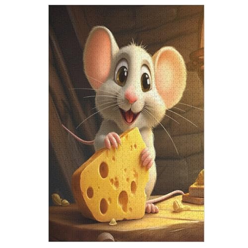 Puzzle 1000 Teile Erwachsene Animal Maus Holzpuzzle Für Erwachsene Lernspiel Herausforderungsspielzeug 1000-teilige The Puzzles Für Erwachsene Kinder 78×53cm Puzzle 1000 Teile Erwachsene Animal Maus Holzpuzzle Für Erwachsene Lernspiel Herausforderungsspielzeug 1000-teilige The Puzzles Für Erwachsene Kinder 78×53cm von AAPZY