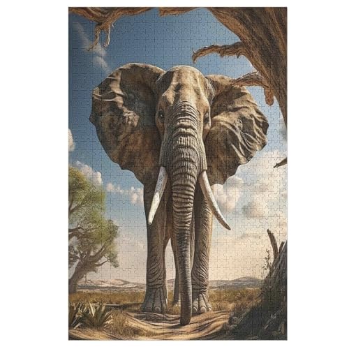 Puzzle 1000 Teile Erwachsene ElephAmeise Holzpuzzle Für Erwachsene Lernspiel Herausforderungsspielzeug 1000-teilige The Puzzles Für Erwachsene Kinder 78×53cm von AAPZY