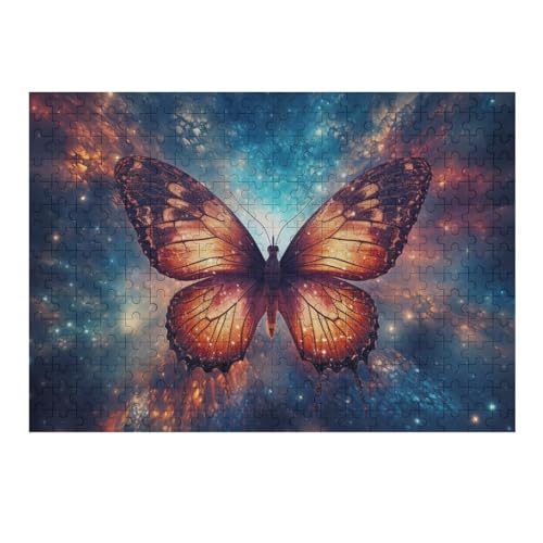 Puzzles Für Erwachsene, Puzzle Schmetterling, 300 Teile, Puzzle Aus Holz Für Erwachsene Und Kinder Ab 12 Jahren, Lernspielzeug （40×28cm） von AAPZY