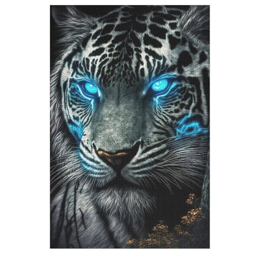 Puzzles Für Erwachsene 1000 Teiliges Tiger Puzzles Für Erwachsene Holzbrettpuzzles Denksportaufgaben Für Erwachsene （78×53cm） von AAPZY