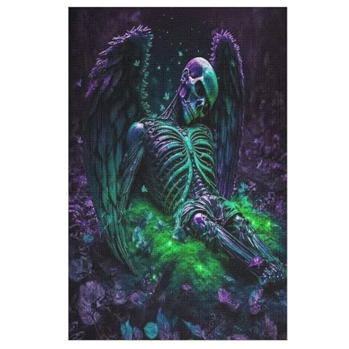 Totenkopf,1000 Teile,Holzpuzzle,einzigartiges Puzzle,kreatives Puzzle,Geschenk Für Erwachsene,Familienspiel,Herausforderungsaktivität,78×53cm Totenkopf,1000 Teile,Holzpuzzle,einzigartiges Puzzle,kreatives Puzzle,Geschenk Für Erwachsene,Familienspiel,Herausforderungsaktivität,78×53cm von AAPZY