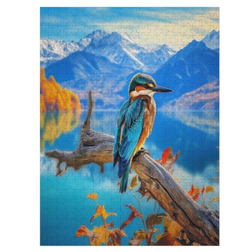 Vogel 500 Teile Puzzle, Holzpuzzle, Puzzles Für Erwachsene Kinder, 500 Teile Puzzle Für Jugendliche & Erwachsene Lernspiel Herausforderungsspielzeug （55×41cm） von AAPZY