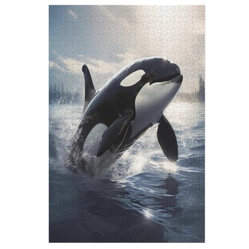 Wal Puzzles 1000 Teile Erwachsener Kniffel Spaß Für Die Ganze Familie - 1000 Puzzleteilige Motive, Holzpuzzle Kinder Erwachsene, Impossible Puzzle Schwer 78×53cm Wal Puzzles 1000 Teile Erwachsener Kniffel Spaß Für Die Ganze Familie - 1000 Puzzleteilige Motive, Holzpuzzle Kinder Erwachsene, Impossible Puzzle Schwer 78×53cm von AAPZY