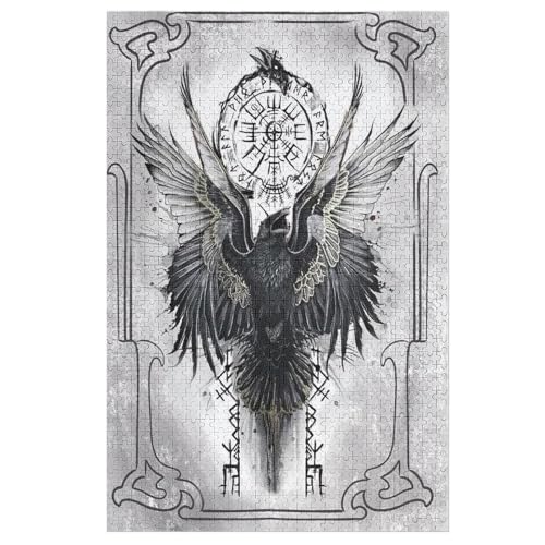 Wikinger Mythos Puzzle Für Erwachsene,1000-teiliges Puzzle,Puzzle Für Erwachsene Und Kinder,Holzpuzzle,Lernspielzeug, 78×53cm Wikinger Mythos Puzzle Für Erwachsene,1000-teiliges Puzzle,Puzzle Für Erwachsene Und Kinder,Holzpuzzle,Lernspielzeug, 78×53cm von AAPZY