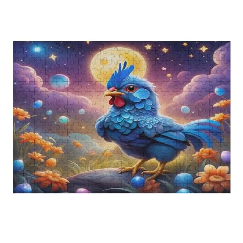 süßes Küken 300 Teile Premium-Puzzles Für Erwachsene Kinder- Holzpuzzles Spaß Und Lernspiele - Perfekte Puzzle-Geschenke （40×28cm） von AAPZY