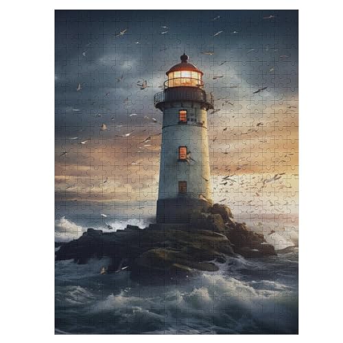500 Teile Puzzle Für Jugendliche,Leuchtfeuer Puzzles,Erwachsenenpuzzle,Holzpuzzles,Dekompressionsspiel,Spielzeugpuzzles 55×41cm 500 Teile Puzzle Für Jugendliche,Leuchtfeuer Puzzles,Erwachsenenpuzzle,Holzpuzzles,Dekompressionsspiel,Spielzeugpuzzles 55×41cm von AASWDDS