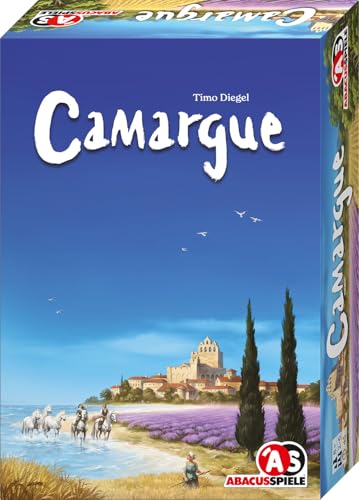 ABACUSSPIELE 04241- Camargue, Familienspiel, Legespiel, Blau von ABACUSSPIELE