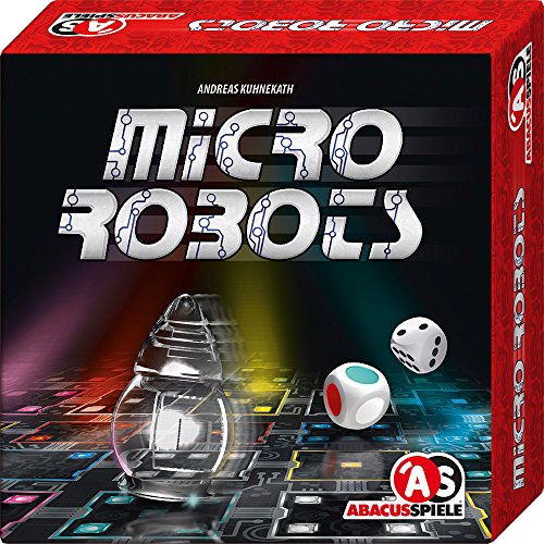 ABACUSSPIELE 06161 - Micro Robots, Brettspiel, Würfelspiel, Silver von ABACUSSPIELE