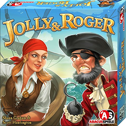 ABACUSSPIELE 06163 - Jolly & Roger, Kartenduell für 2, Kartenspiel von ABACUSSPIELE