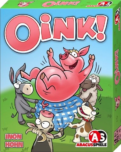 ABACUSSPIELE 08141 - Oink, Kartenspiel, Silver von ABACUSSPIELE