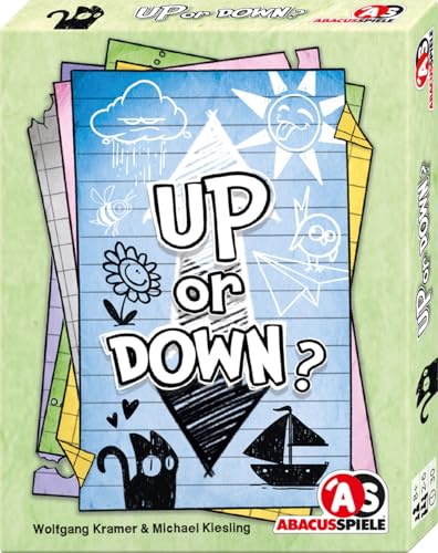 ABACUSSPIELE 08241 - Up or Down?, Kartenspiel von ABACUSSPIELE