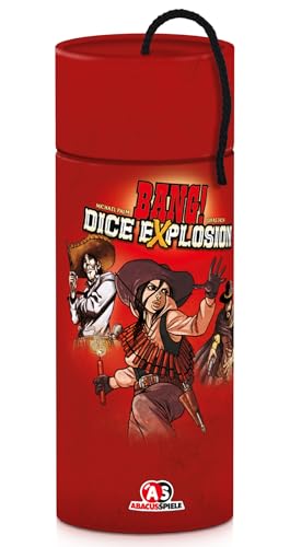 ABACUSSPIELE 36241 - BANG! Dice Explosion, Western Kartenspiel von ABACUSSPIELE