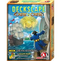 ABACUSSPIELE 38211 Deckscape – Crew vs Crew – Die Pirateninsel von ABACUSSPIELE