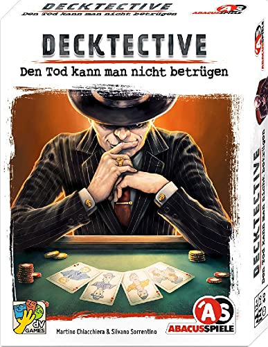 ABACUSSPIELE 38222 - Decktective - Den Tod kann Man Nicht betrügen, kooperatives Krimispiel, Kartenspiel von ABACUSSPIELE