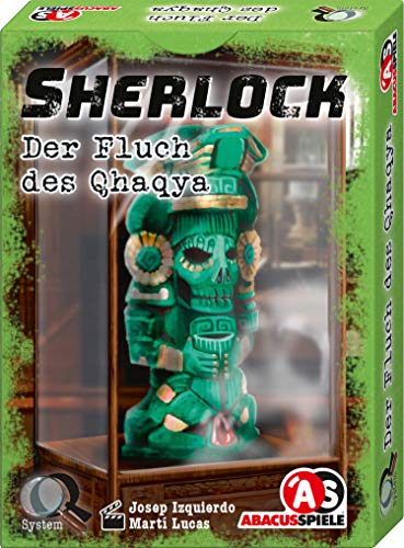 ABACUSSPIELE 48193 - Sherlock - Der Fluch des Qhaqya, Kartenspiel von ABACUSSPIELE