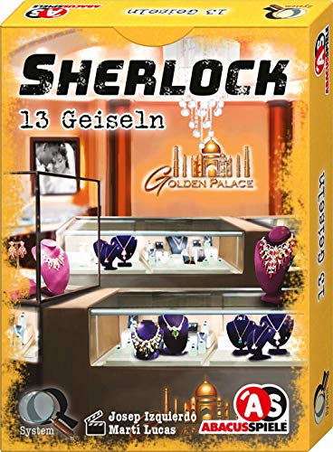 ABACUSSPIELE 48195 - Sherlock – 13 Geiseln, Krimi Kartenspiel von ABACUSSPIELE