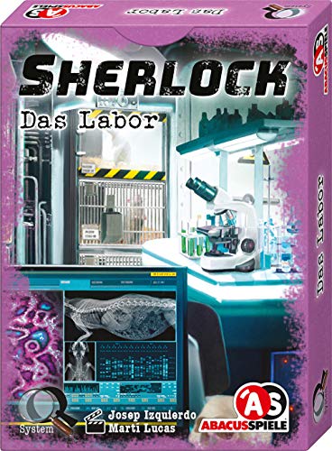 ABACUSSPIELE 48196 - Sherlock – Das Labor, Kartenspiel, Spiel von ABACUSSPIELE