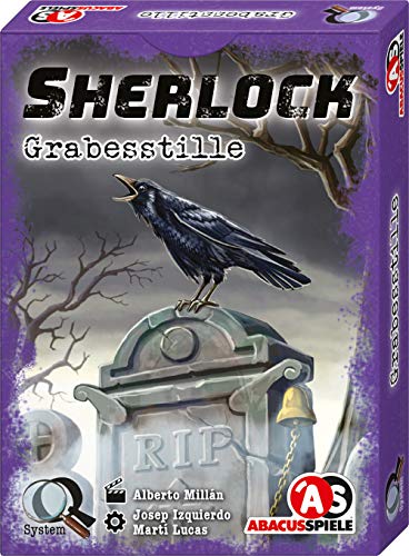 ABACUSSPIELE 48201 - Sherlock - Grabesstille, Krimi Kartenspiel von ABACUSSPIELE