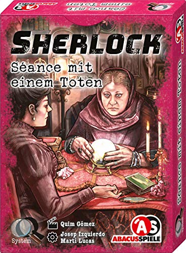 ABACUSSPIELE 48211 - Sherlock - Séance mit einem Toten, Krimi Kartenspiel, Silver von ABACUSSPIELE