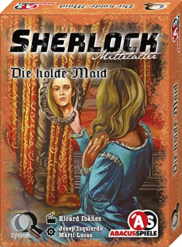 ABACUSSPIELE 48214 - Sherlock Mittelalter - Die holde Maid, Krimi Kartenspiel von ABACUSSPIELE