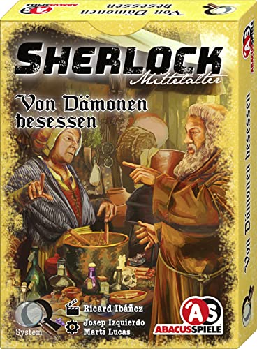 ABACUSSPIELE 48215 - Sherlock Mittelalter - Von Dämonen besessen, , Krimi Kartenspiel von ABACUSSPIELE