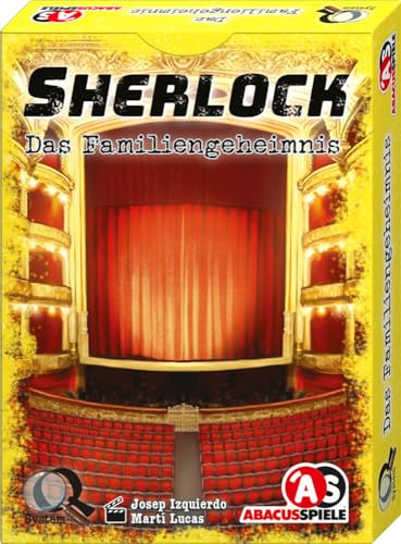 ABACUSSPIELE 48221 - Sherlock-Das Familiengeheimnis, Krimi Kartenspiel von ABACUSSPIELE