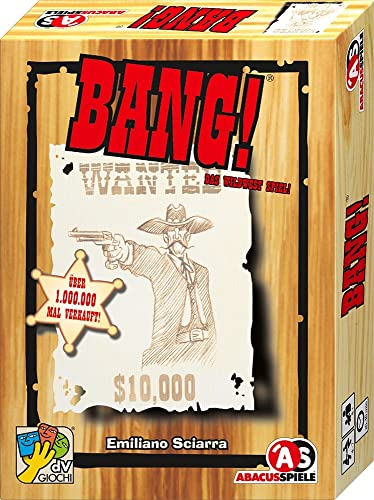 ABACUSSPIELE 69162 - Bang! 4. Edition, Western Kartenspiel von ABACUSSPIELE