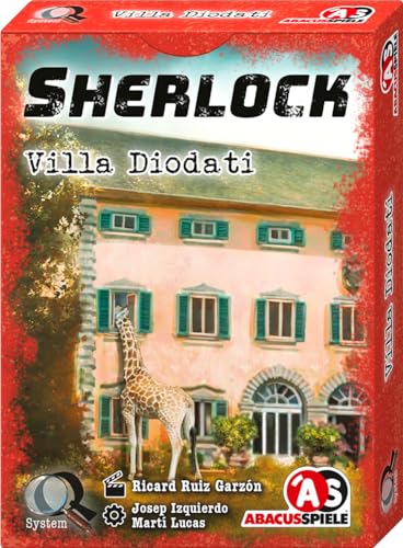 ABACUSSPIELE 48232 Sherlock – Villa Diodati Krimi Kartenspiele von ABACUSSPIELE